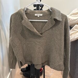 Madewell Wool Polo Sweater